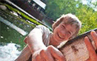 Boy wins fishing contest